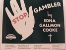 BLACK GOSPEL – EDNA GALLMON COOKE Stop Gambler NASHBORO 1st PRESS (green label)