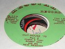 RARE FUNK Bobby Sax & The New Messiah Out House '73 45 Shiny M- Messiah#1000