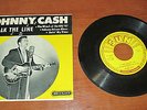 JOHNNY CASH-I WALK THE LINE-FOLSOM PRISON-SUN-EP 113-CARDBOARD PICTURE SLEEVE