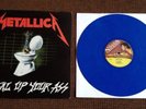 Metallica Metal Up Your Ass BLUE Vinyl LP,MUYA,no Knob,glass,promo,cd,pic disc