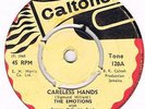 THE EMOTIONS Careless hands / Tommy McCook Caltone special Caltone 120 Rare rock