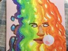 Black Moth Super Rainbow Dandelion Gum 2LP Graveface SIGNED White/Pink Vinyl