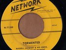 NETWORK doo wop R&B 45  THE HEARTBEATS - Tormented + After Everybody's Gone