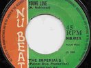 THE IMPERIALS  YOUNG LOVE  UK ORIG  DOUBLE HEADED BOSS CARIB-DIS-CO SELECTION
