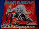 IRON MAIDEN   A REAL LIVE ONE   UK EMD 1042 GATEFOLD LP NEAR MINT