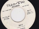 NORTHERN SOUL 45 RPM - J.J. BARNES on RIC-TIC RECORDS (PROMO)
