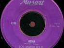 hear LOS CUATRO SOLES lluvia / amorcito RARE DOO WOP 1959 Mexico 7