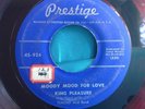 Rare 1952 Red Vinyl 45 : King Pleasure   Exclamation Blues   Prestige 45-924