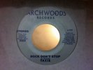Taxie 45, Rock Don't Stop ORIGINAL rare modern soul disco funk