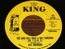KAY ROBINSON-1970 SOUL FUNK GOSPEL-PROMO-KING LBL #6316-THE LORD WILL MAKE A WAY