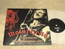MOTORHEAD  ORGASMATRON LIVE 1991  LIMITED 7' INCH SINGLE  FLEXI DISC  MANOWAR