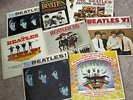 Eight Beatles Vinyl Mono LPs