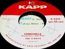 RARE POPCORN NORTHERN SOUL - THE X RAYS - CHINCHILLA  - MINT