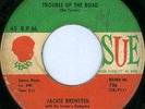 JACKIE BRENSTEN Trouble Up The Road IKE TURNER FAST ROCKER 45 on SUE
