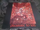 Kreator - Pleasure to Kill, Firstpress 1986,NOISE Records LP