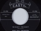 Mod Instrumental 45 RENE HALL ORCHESTRA Night Fright CASTIL HEAR