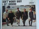 THE BEACH BOYS MINT Don't Worry Baby / I Get Around 1964 USA 45 & Picture Sleeve
