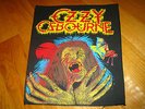 OZZY OSBOURNE BARK AT THE MOON RARE 80S  BACKPATCH JUDAS PRIEST IRON MAIDEN