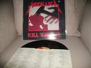 lp metallica kill em all label music for nations (roadrunner)