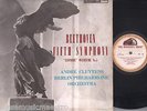 ANDRE CLUYTENS beethoven fifth symphony UK HIS MASTERS VOICE ASD 267 LP 33T