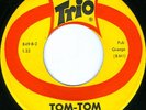 CARL NEWMAN Tom-Tom HOT ROCKABILLY INSTRO 45 on TRIO VG++