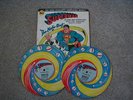  SUPERMAN THE MAGIC RING MUSETTE 1947 COLORED DISC W/BOOKLET 78 RPM 