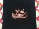 BLOOD CEREMONY LIVING WITH THE ANCIENTS DIE HARD RED POSTER RISE ABOVE DOOM