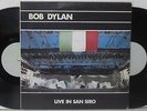 BOB DYLAN - LIVE IN SAN SIRO - ELECTRIC FOLK - 2 LP UK BOOT - VG++ VINYL