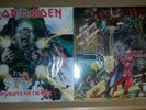 IRON MAIDEN PICTURE DISC VINYL RECORDS X 2, NO PRAYER AND BRING YOUR DAUGHTER