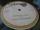 Freddy McGregor Never Get Away Rare Killer Roots 12