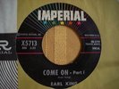 RARE SOUL / R&B / NEW BREED   EARL KING  come on  IMPERIAL 5713  NICE & GREAT