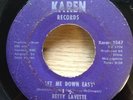 BETTY LAVETTE Let Me Down Easy/Ticket To The Moon 45   Karen northern soul funk