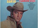 ELVIS PRESLEY Flaming Star 1969 France 900.058 1st Pres Blue Label Flip Back PS