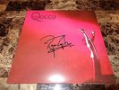 Queen Rare Authentic Signed Debut Reissue Vinyl LP Record Roger Taylor Drummer 