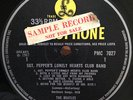 Beatles Sgt. Pepper UK Parlophone PMC 7027 Factory Sample Original Mono LP