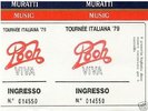 POOH RARO BIGLIETTO INGRESSO 