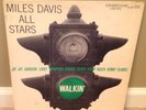 Miles Davis All Stars Walkin' LP Prestige Bergenfield Mono Horace Silver RVG EX