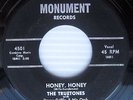 THE TRUETONES Honey Honey / Whirlwind Doo-Wop 45 on Monument Label #BB753 HEAR