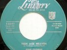 EDDIE COCHRAN 45 Teen Age Heaven / I Remember LIBERTY Rock 'n' Roll VG++ #C1114