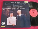 CLASSICAL AUDIOPHILE LP- BEETHOVEN EMPEROR SERKIN/OZAWA- TELARC DIGITAL DG-10065