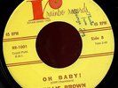 PHYLLIS BROWN. OH BABY / WHY. NORTHERN SOUL 45. RAINBO RR-1001. HEAR