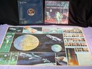 1969 Apollo 11 Space Memorabilia TRIP TO THE MOON POSTER and JOURNEY TO MOON LP