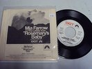 MIA FARROW - ROSEMARY'S BABY - MINT PROMO 45 RPM DOT RECORD & PIC SLEEVE 1968