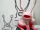 DANIEL JOHNSTON SIGNED JEREMIAH THE INNOCENT Ed of 10 Vinyl Toy Frog Kid Robot