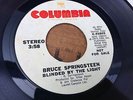 Bruce Springsteen   Blinded By The Light   Columbia mono/stereo promo 45 7