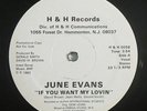 June Evans - If You Want My Lovin 12