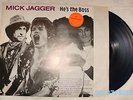 ROLLING STONES MICK JAGGER HE'S THE BOSS  BLUE VINYL  UNGESPIELT