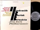 COLUMBIA 2-EYE Hindemith Bartok BERNSTEIN Music for Strings SHRINKWRAP MS-6579
