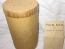 George W. Johnson brown wax cylinder Columbia 7601, original box, lid, and slip