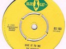THE PIONEERS Give it to me / THE LEADERS Blue cat BS103 Rare rocksteady '68 MINT
